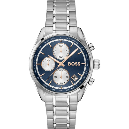 Hugo Boss Grand Prix Touring Steel Gents Chronograph with Tachymeter