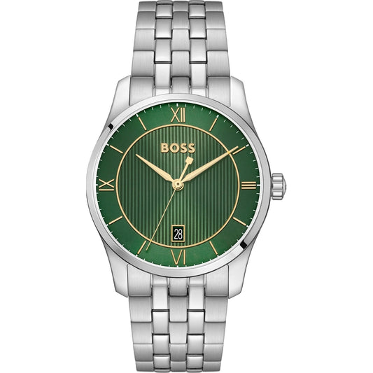 Hugo Boss Principle Prestige Steel gents dress watch with date