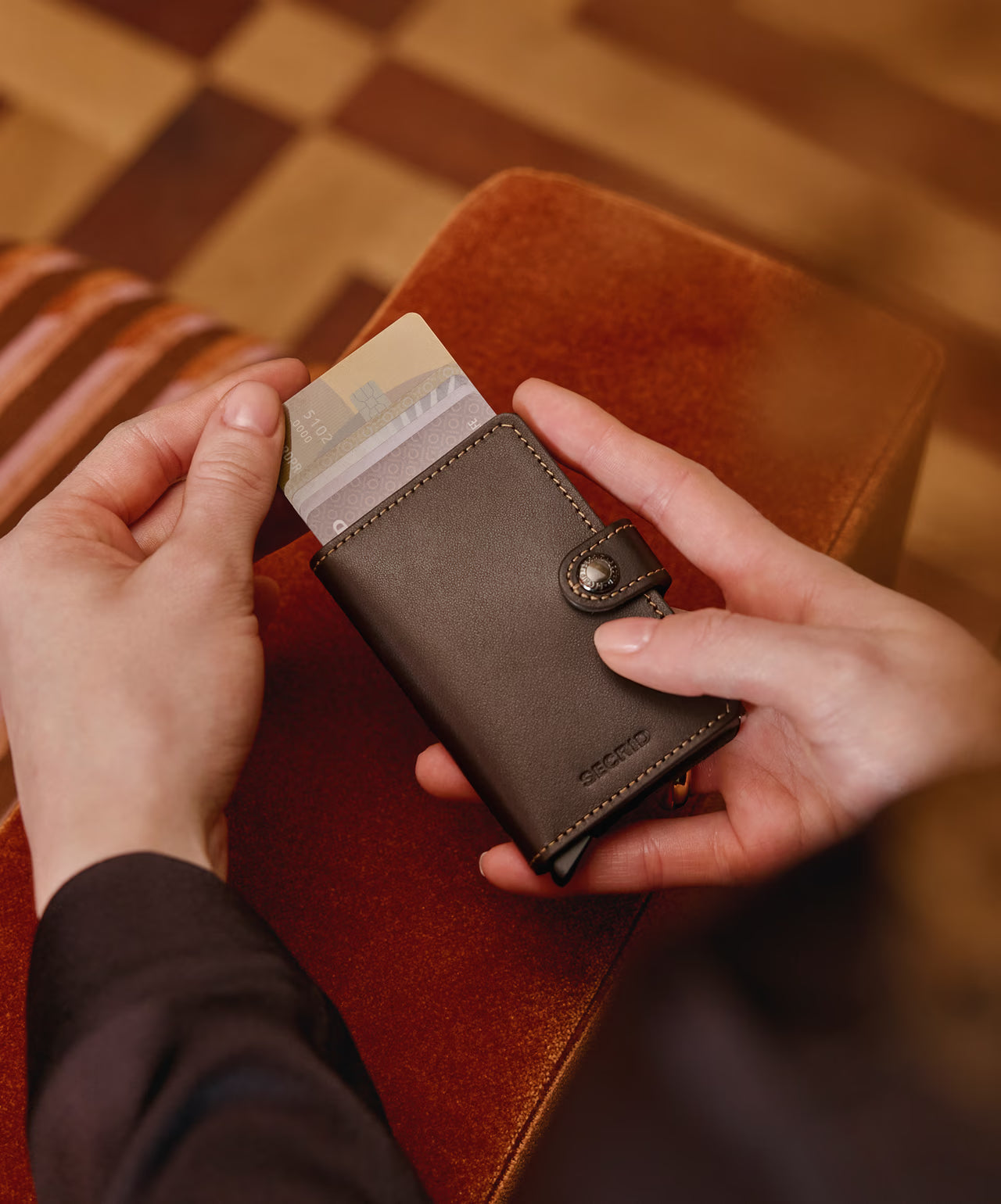 Mini Wallet Original Black/Brown