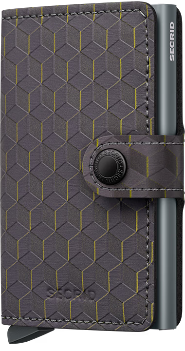 Mini Wallet Optical Grey/Yellow