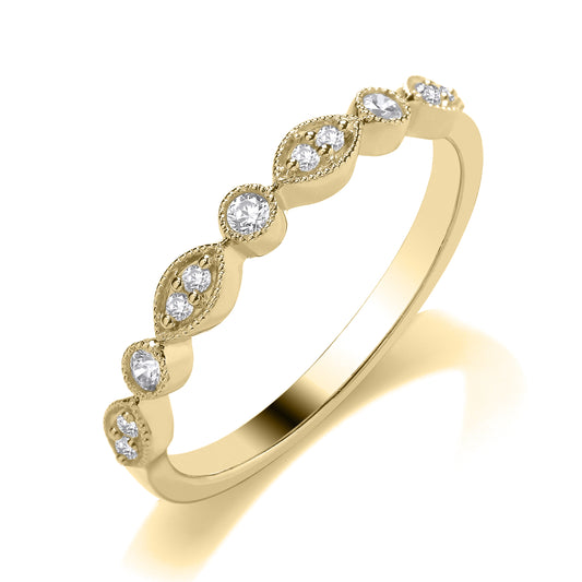 Brilliant Cut Diamond Band