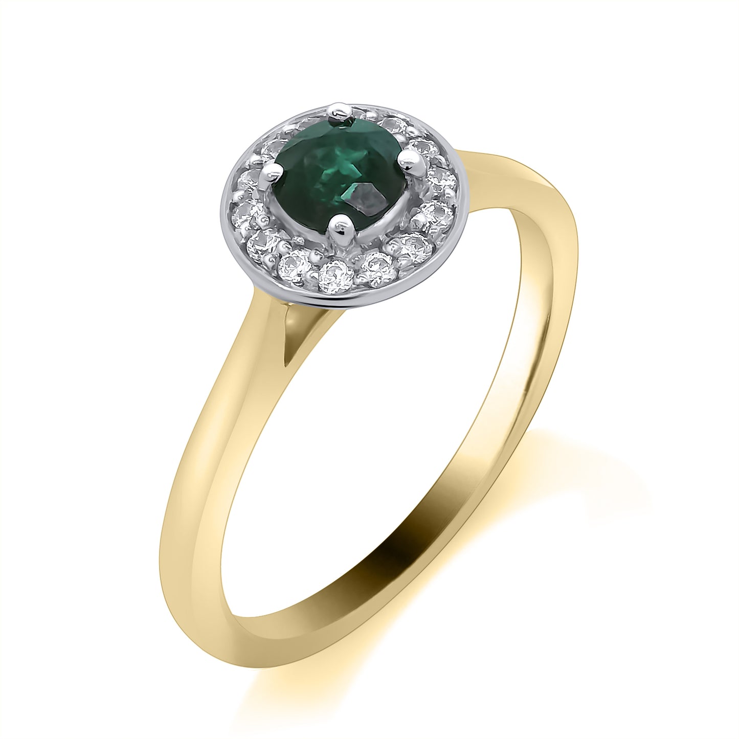9ct Gold Ruby and Diamonds Ring