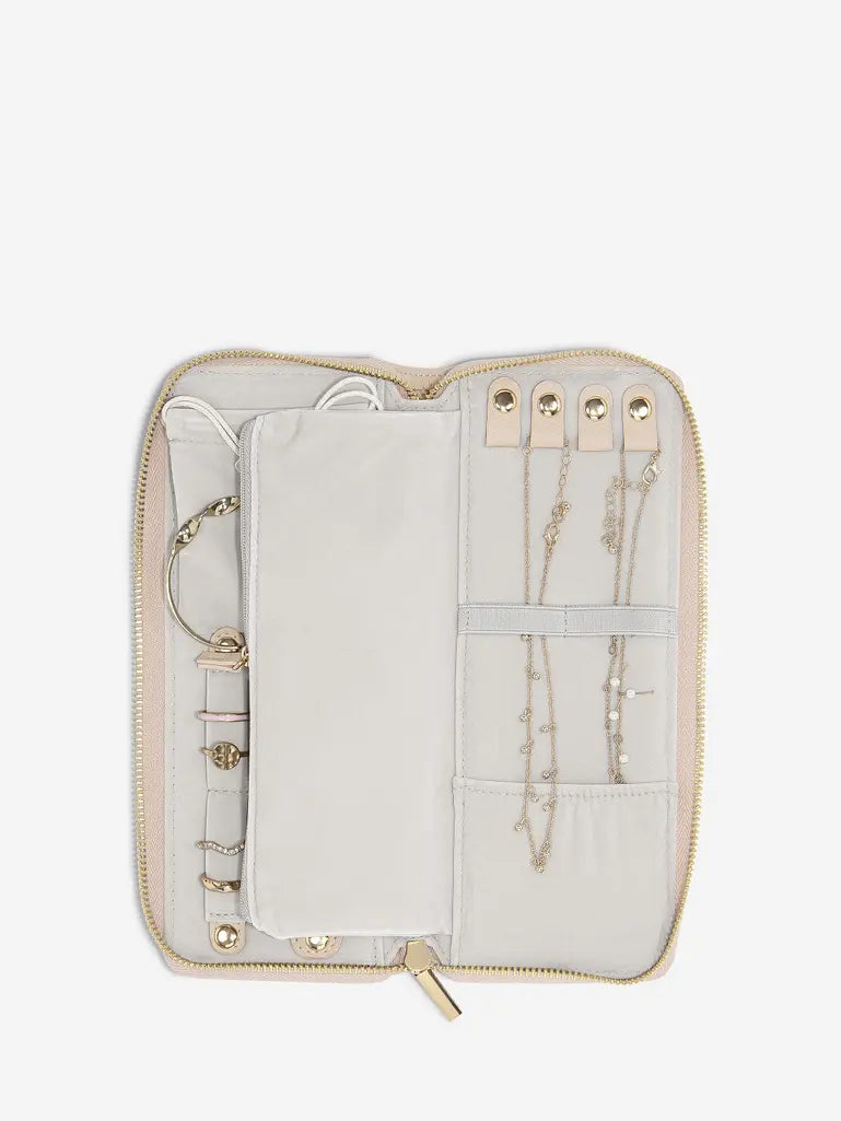 Jewellery Roll - Blush