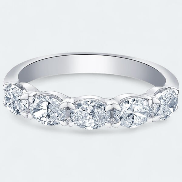 Oval Diamond Band