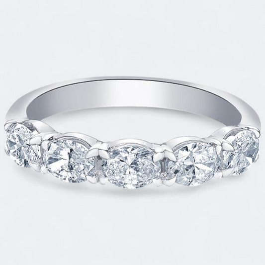 Oval Diamond Band