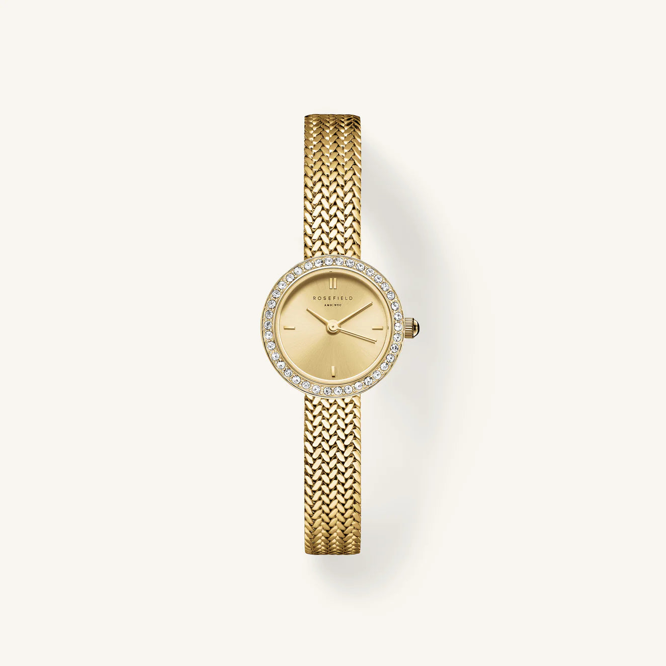 Rosefield Ladies Mini Small Edit Gold Watch