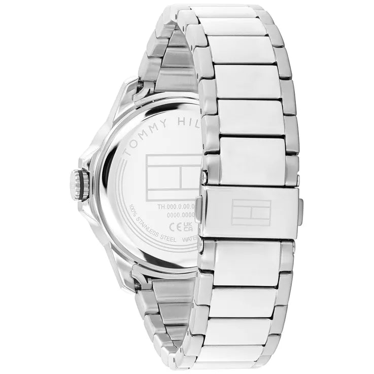 Hilfiger Steel/Black Watch