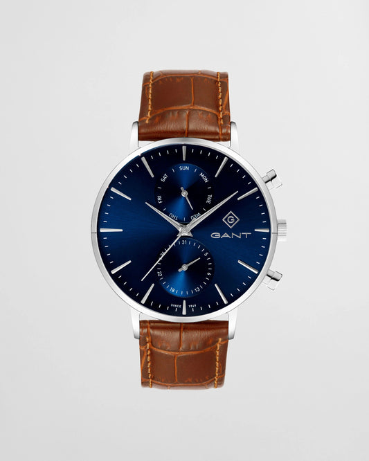 Gant Brown/Navy Park Hill ll Day-Date Watch