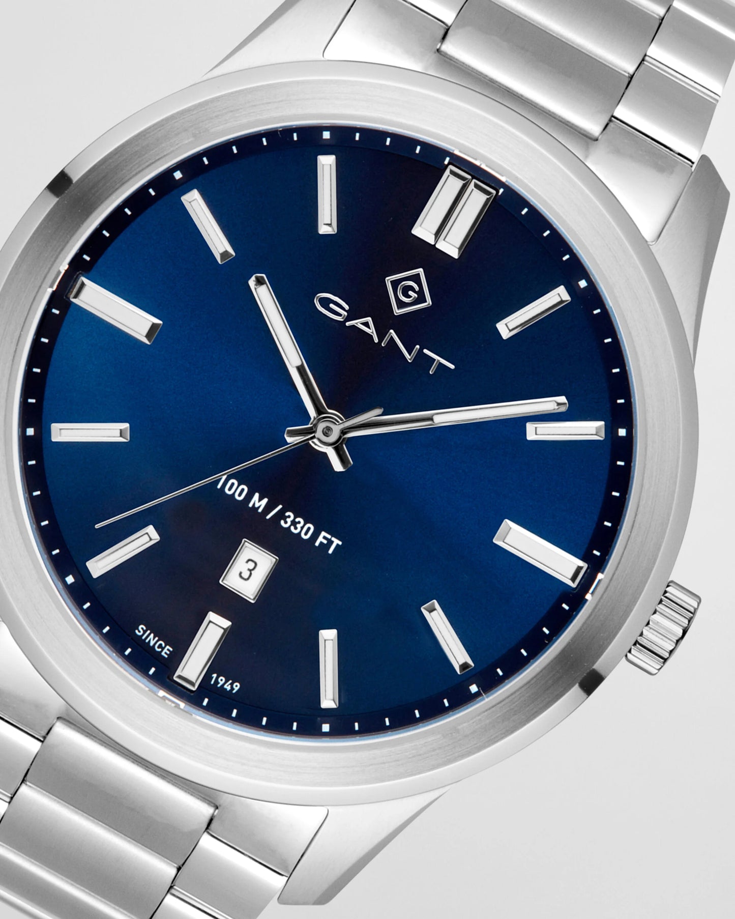 Gant Gents Steel/Night Blue Bridgeton Watch