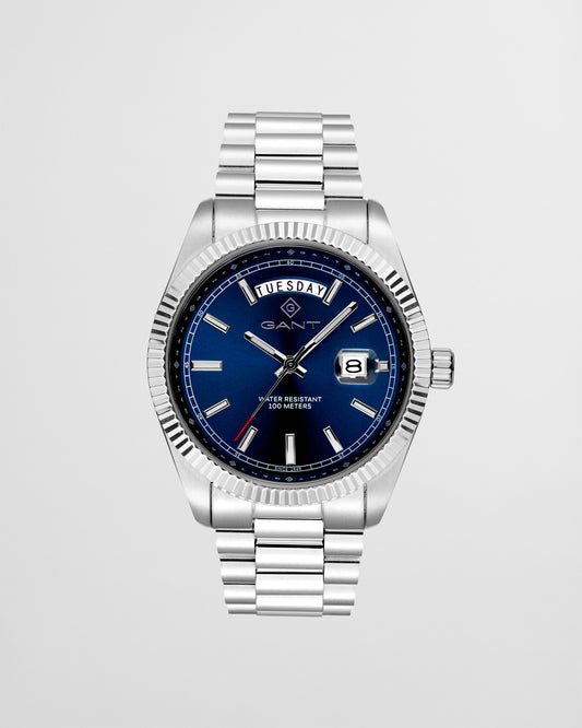 Gant Gents Steel/Classic Blue Fairfax Watch