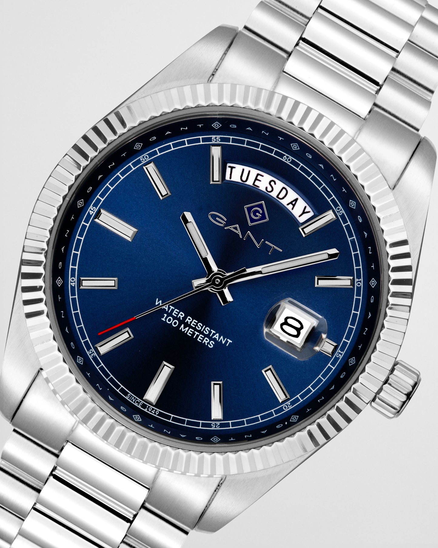Gant Gents Steel/Classic Blue Fairfax Watch
