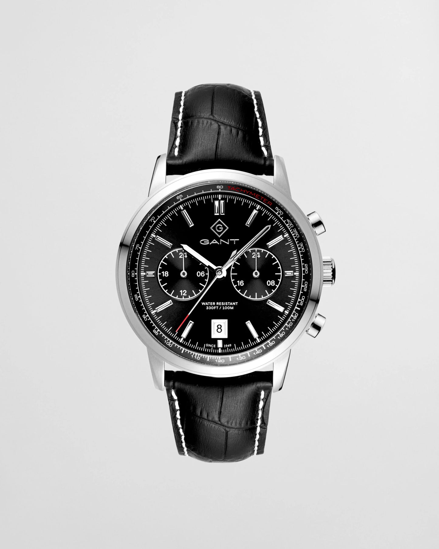 Gant Gents Black/Leather Bergamo Watch