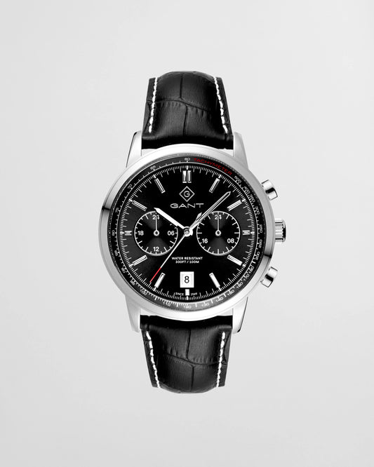 Gant Gents Black/Leather Bergamo Watch