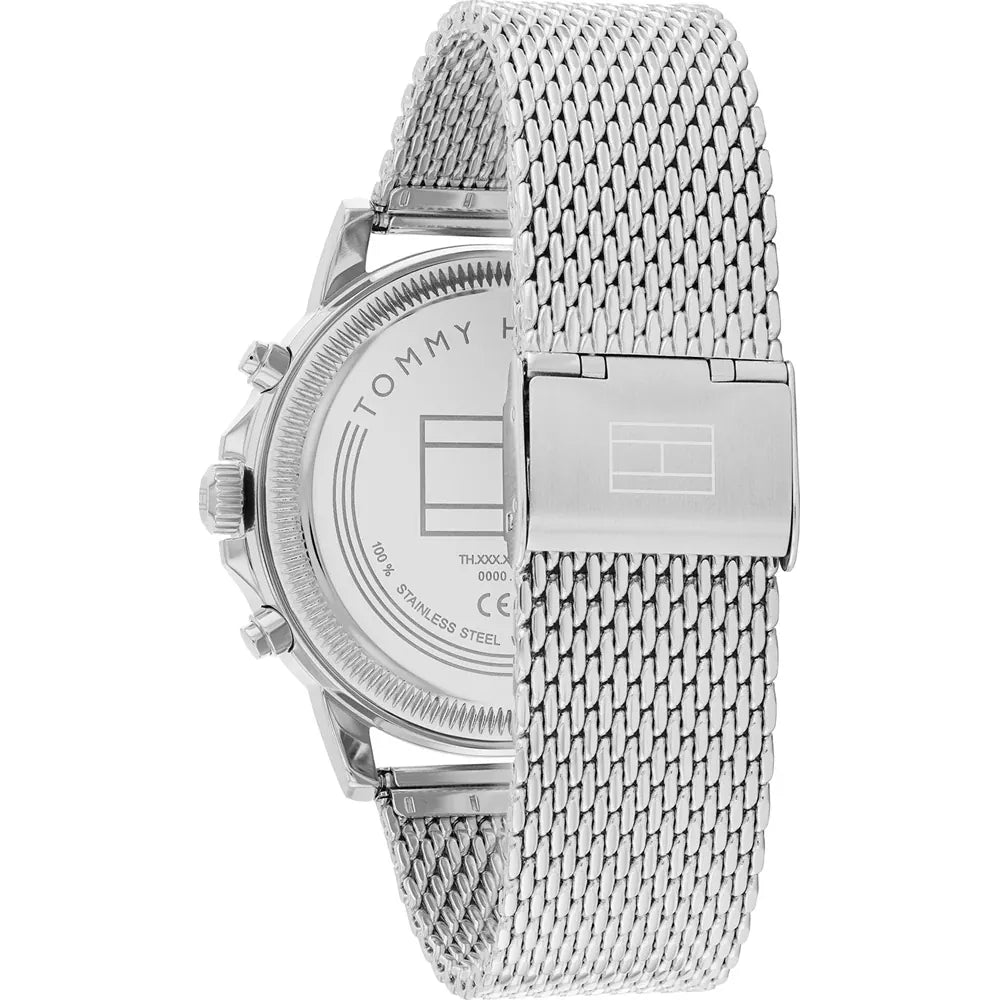 Tommy Hilfiger Green Dial Mesh Bracelet Watch