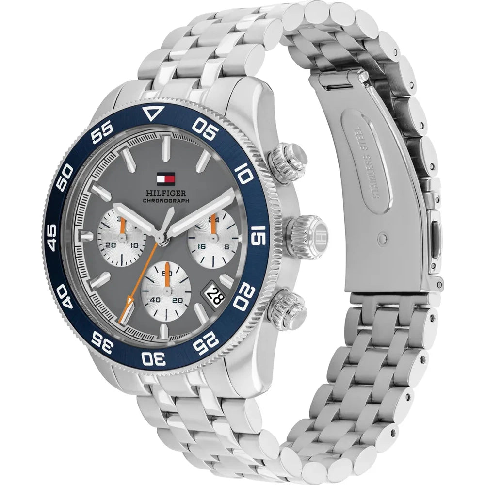 Tommy Hilfiger Watch  Steel Gents Chronograph with Date