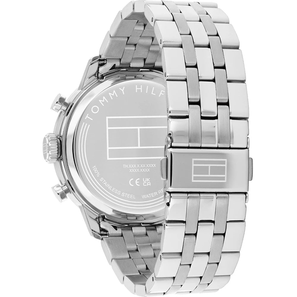 Tommy Hilfiger Steel dual time gents watch