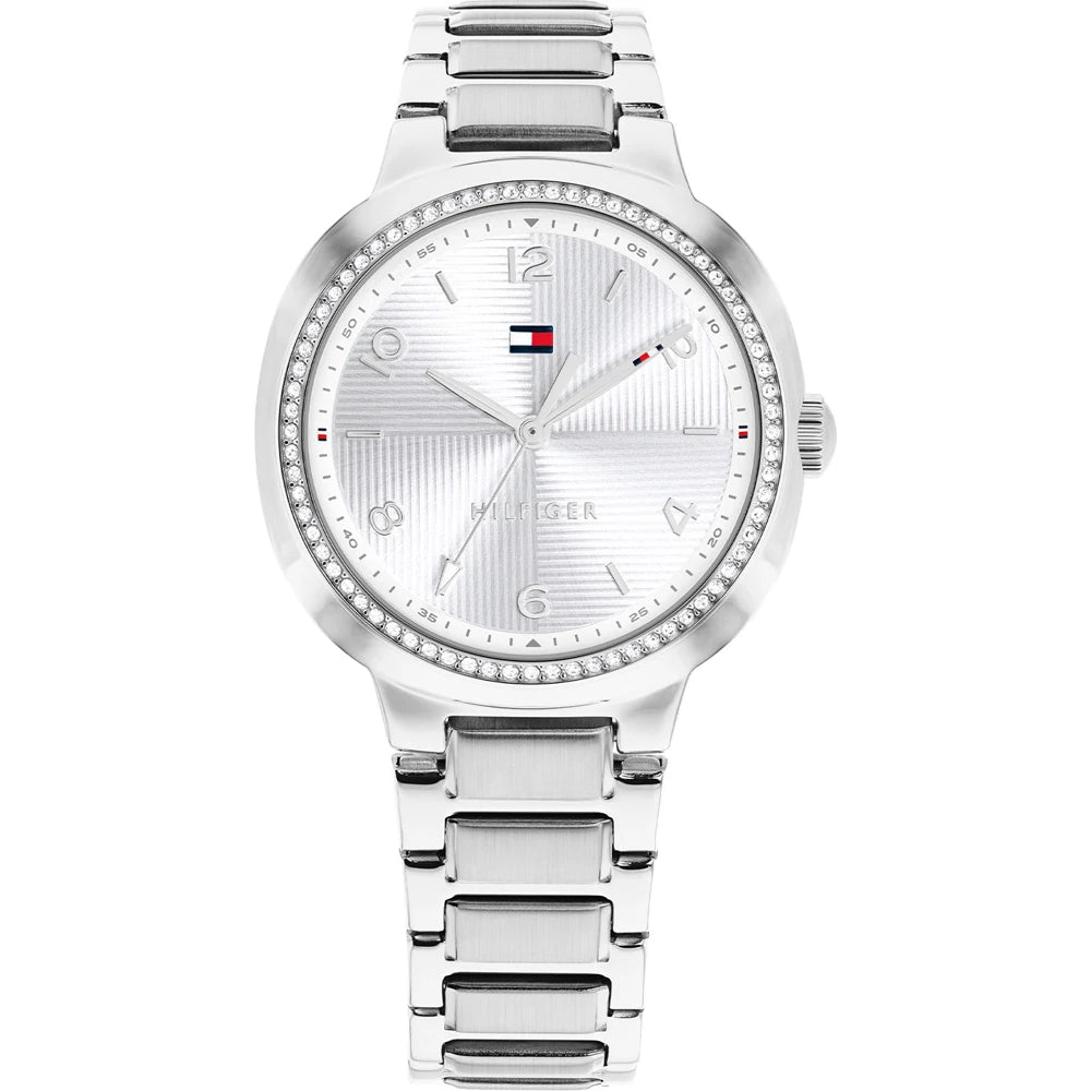 Tommy Hilfiger Ladies Quartz Watch with Crystals