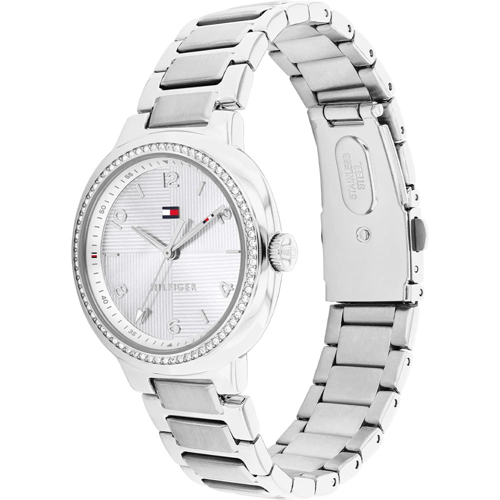 Tommy Hilfiger Ladies Quartz Watch with Crystals