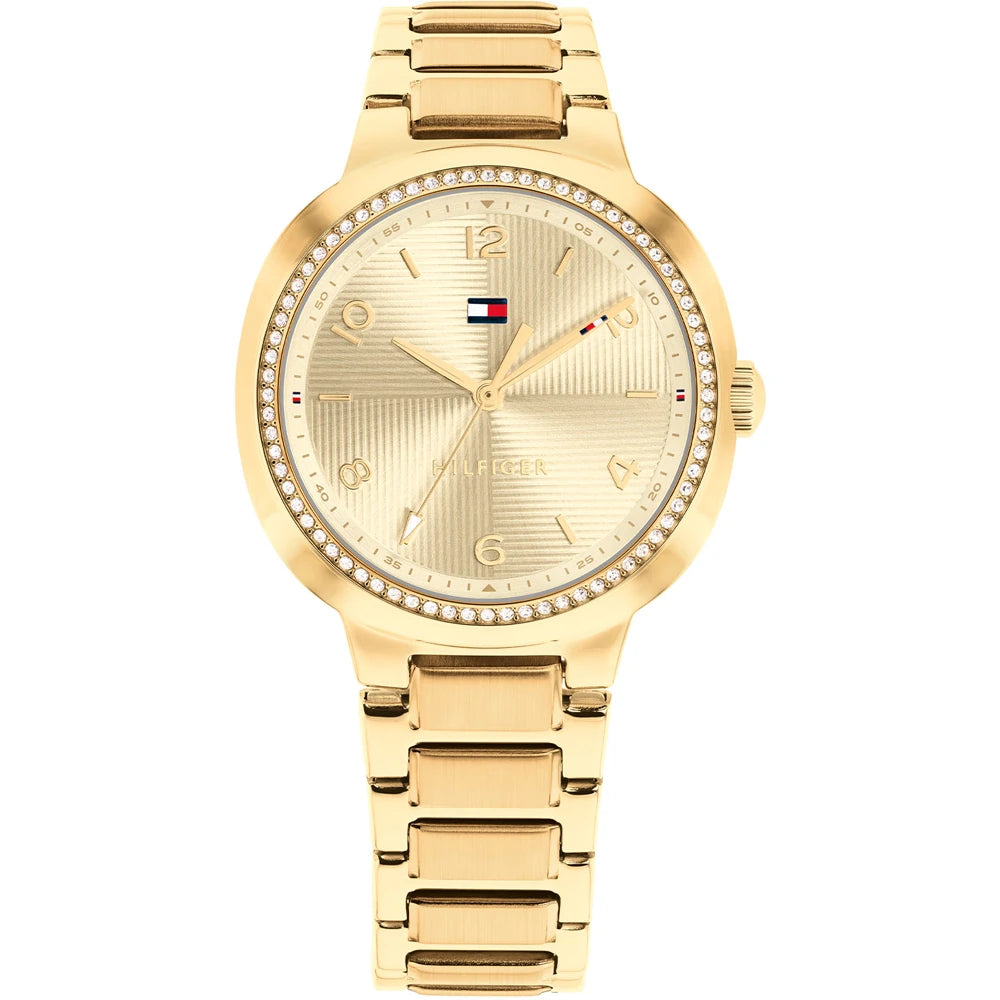 Tommy Hilfiger Ladies Quartz Watch with Crystals