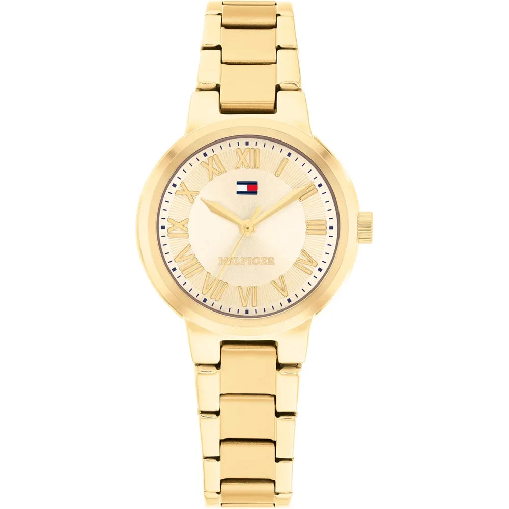 Tommy Hilfiger Gold Ladies Quartz Watch