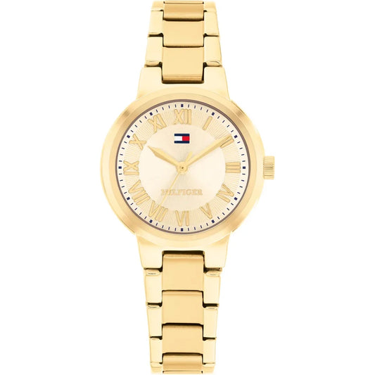 Tommy Hilfiger Gold Ladies Quartz Watch