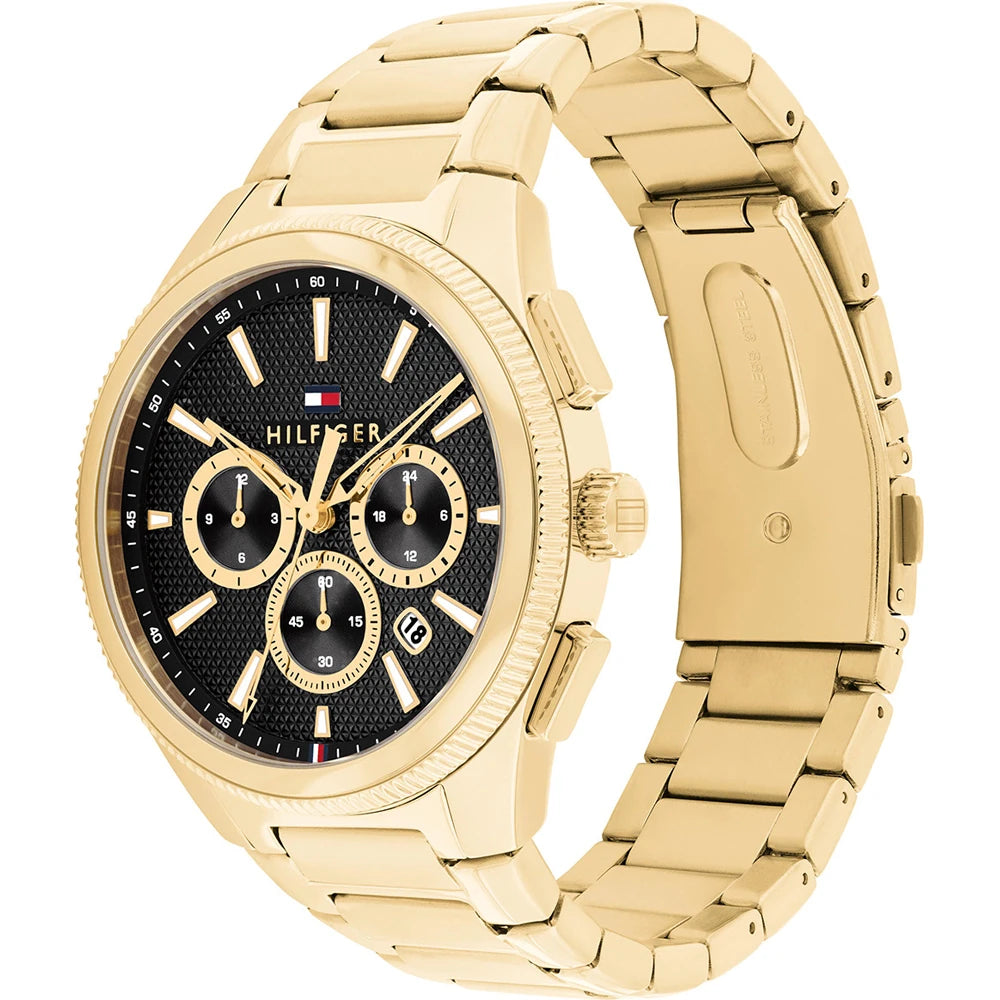 Tommy Hilfiger Mens Gold chronograph Watch