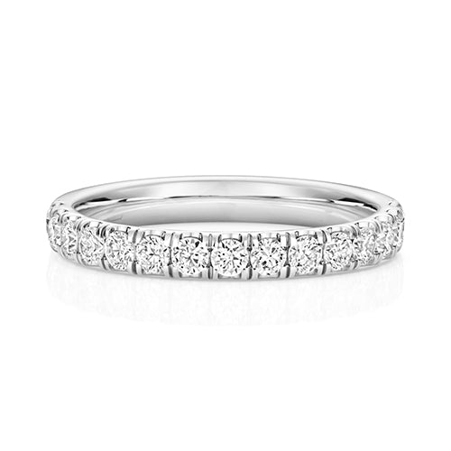 LAB GROWN DIAMOND SET WEDDING RING IN 9CT GOLD