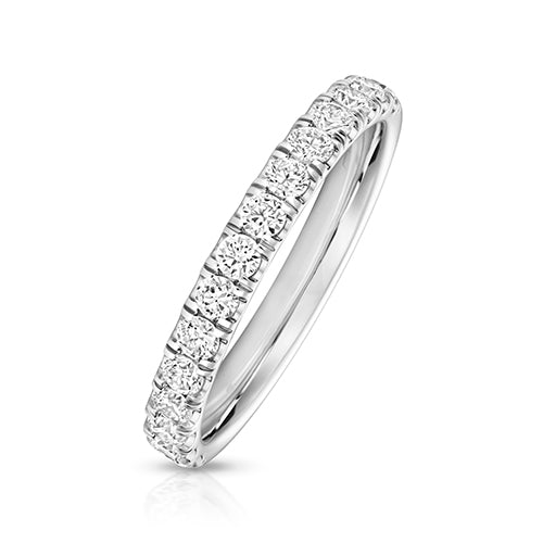 LAB GROWN DIAMOND SET WEDDING RING IN 9CT GOLD